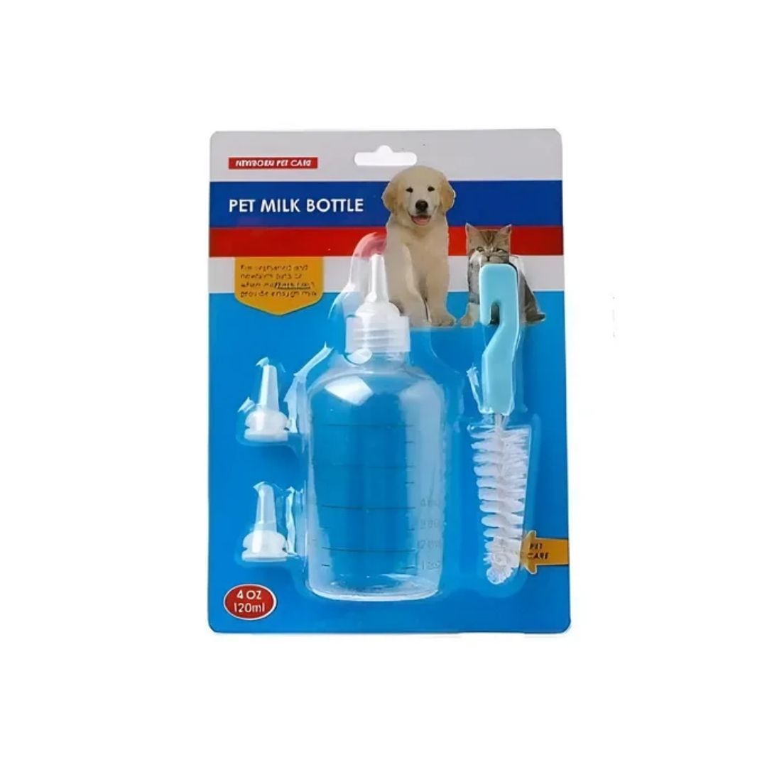 Pet Milk Bottle Mamadera Para Cachorros de 120ml