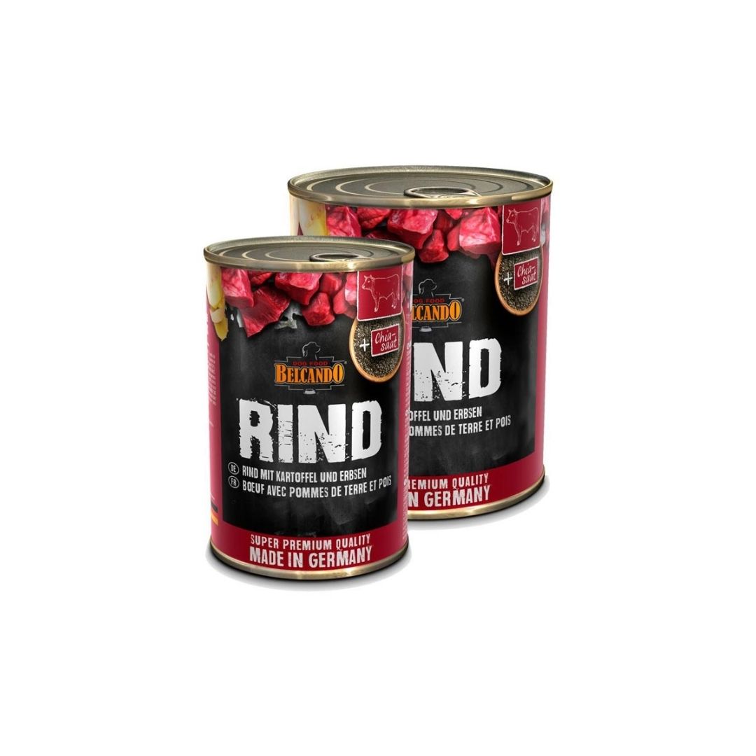 BELCANDO LATAS TERNERA CON PATATA Y GUISANTES 400GRS