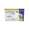 SIMPARICA 10MG 2.5 A 5 KILOS (1 COMP)