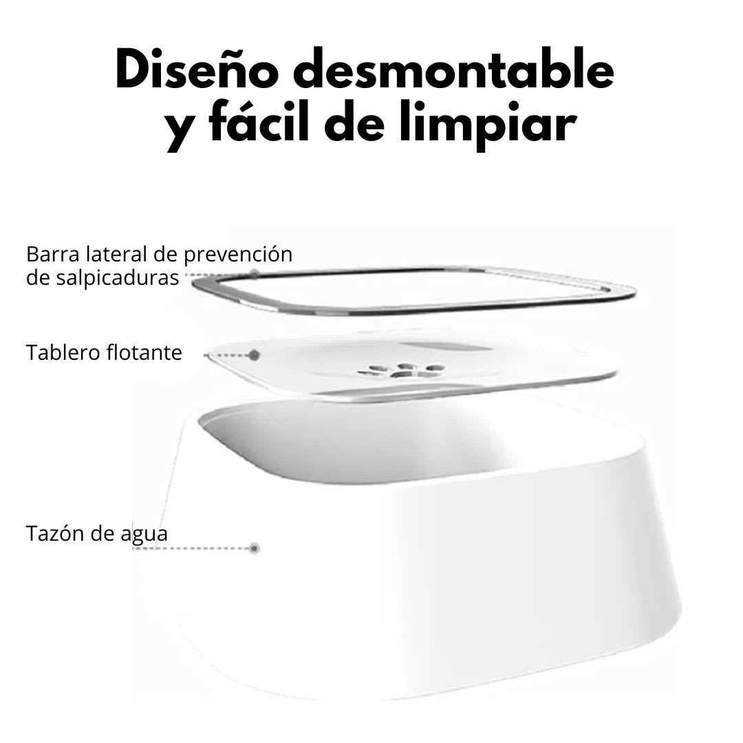 BEBEDERO ANTIDERRAME DE 1.5 LTS