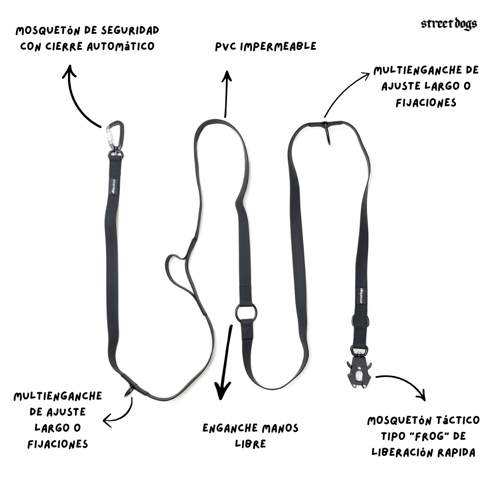 Correa Multienganche PVC 3 Metros